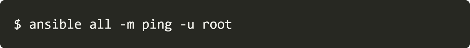 ansible all root