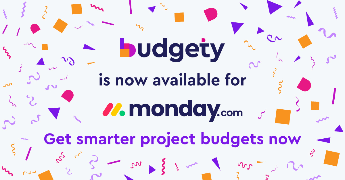 Budgety is now available for Monday.com