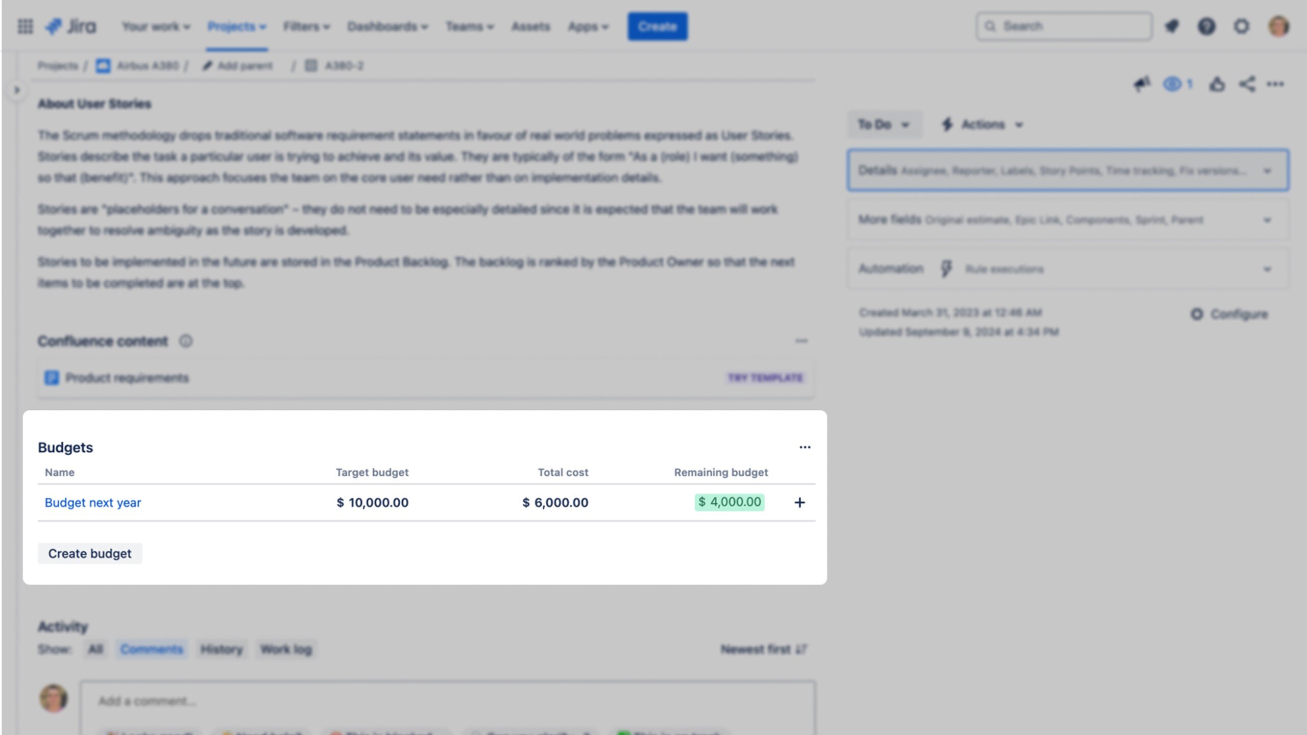 link-issues-to-budgets-budgety_Deiser-apps