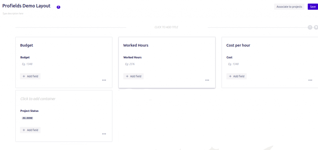 How to add a new field on a project layout in Jira Projects