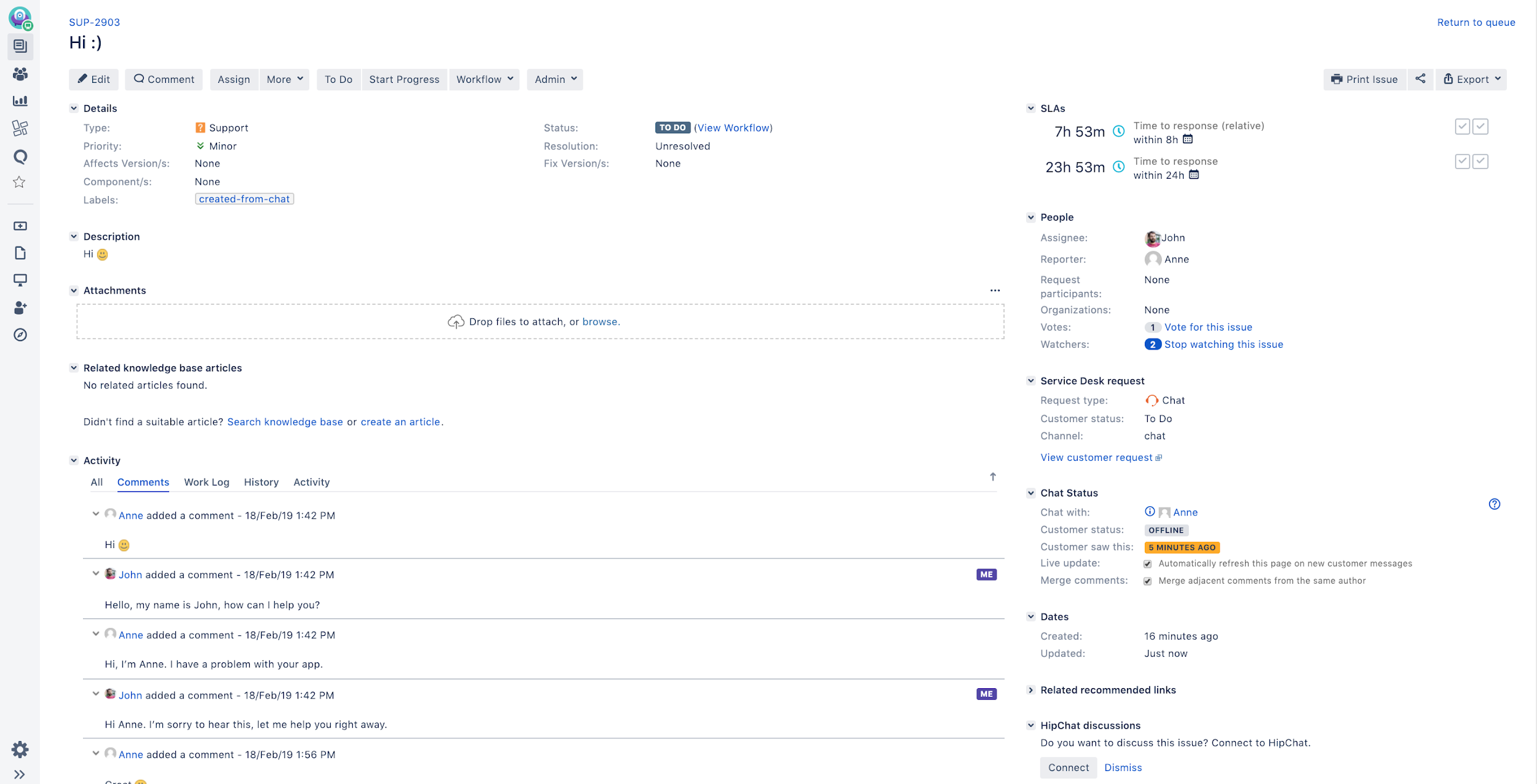 jira client database management jira client database management