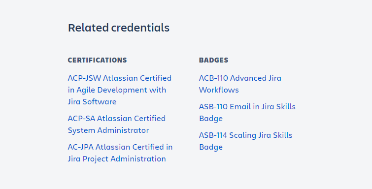 Certificaciones relacionadas a la Administración de Jira