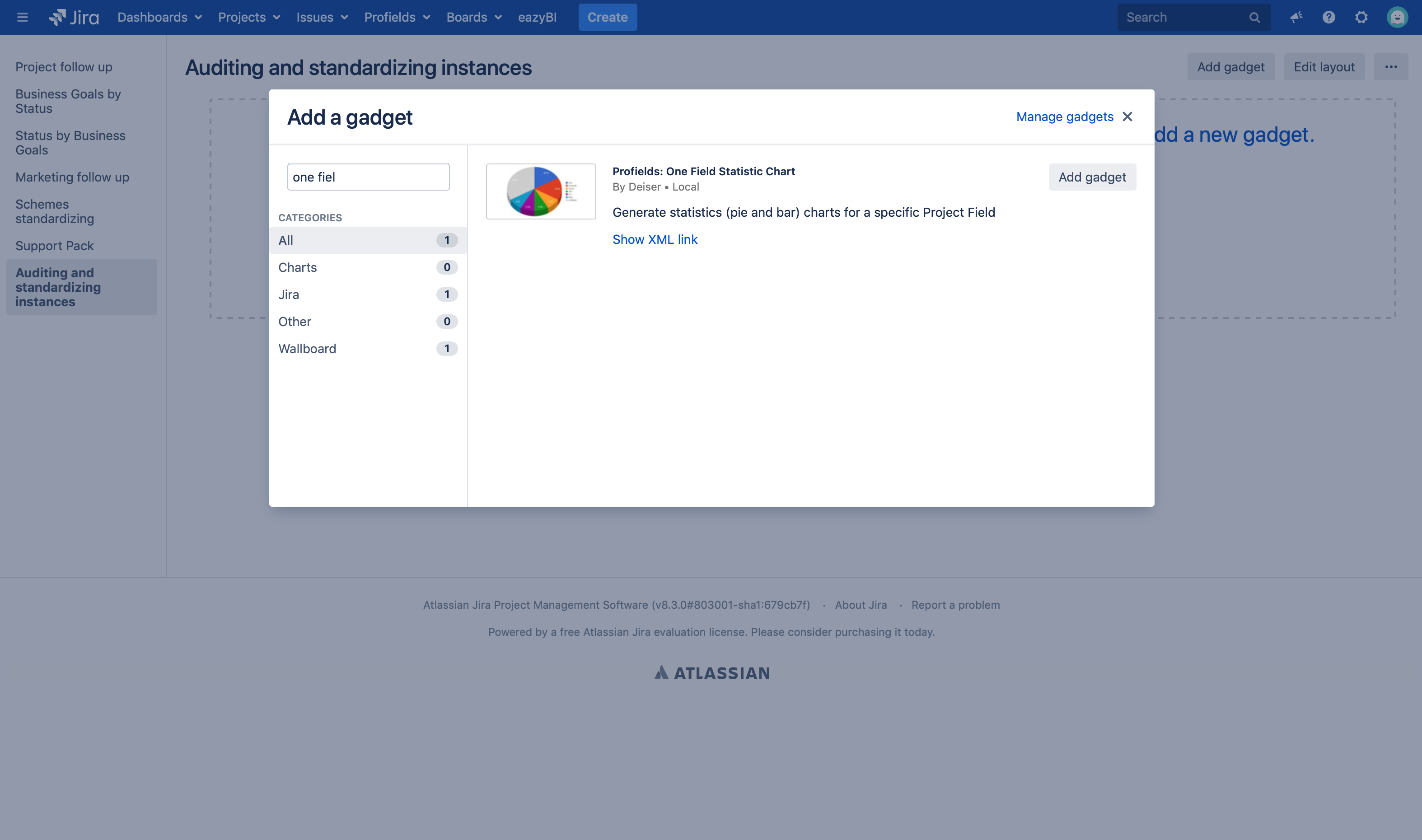 auditing and standardizing jira enterprise instances